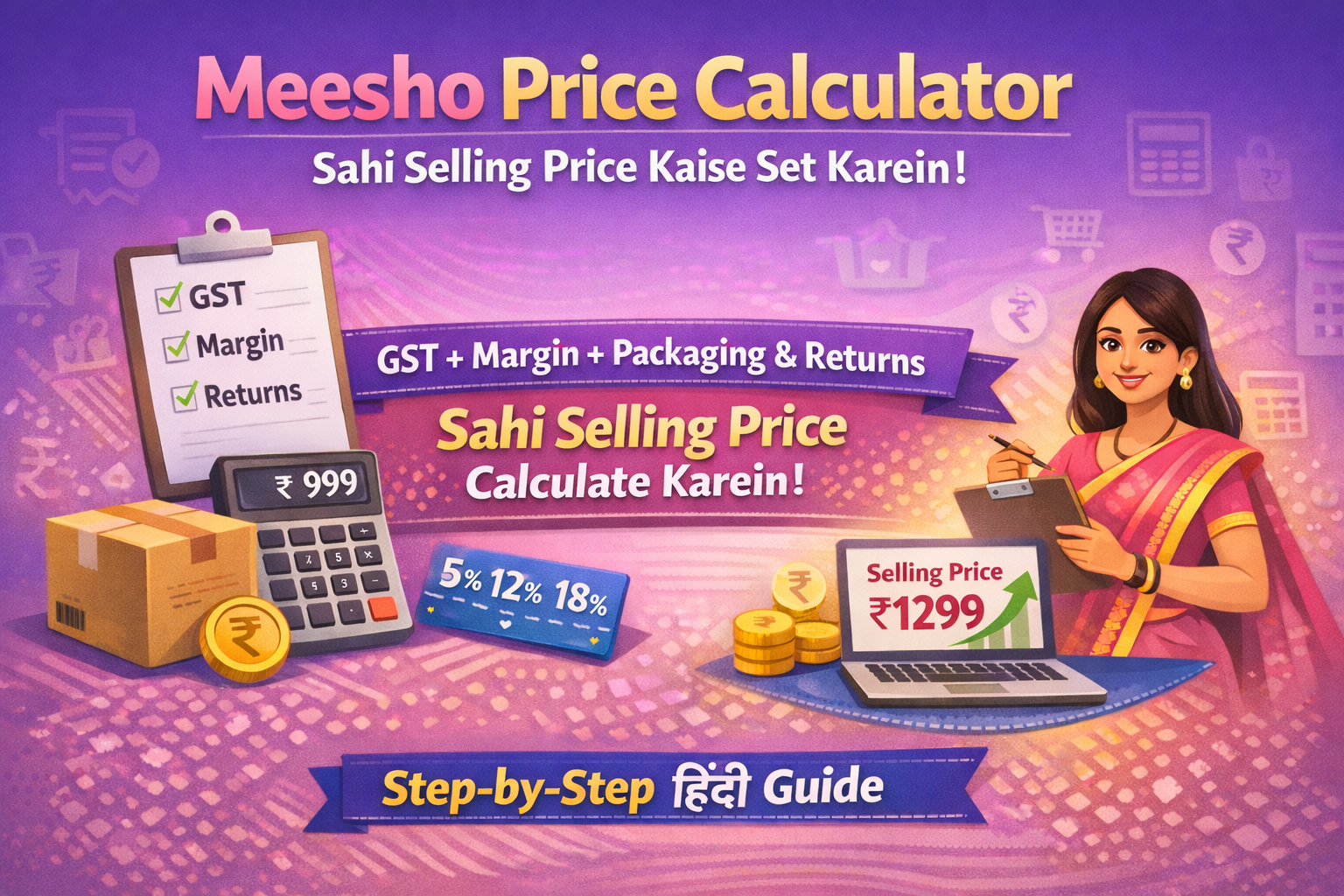 Meesho Price Calculator: Sahi Selling Price Kaise Set Karein Aur Profit Maximize Karein?